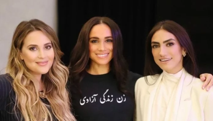 Meghan Markle supports women and girls in Iran with her slogan T-shirt