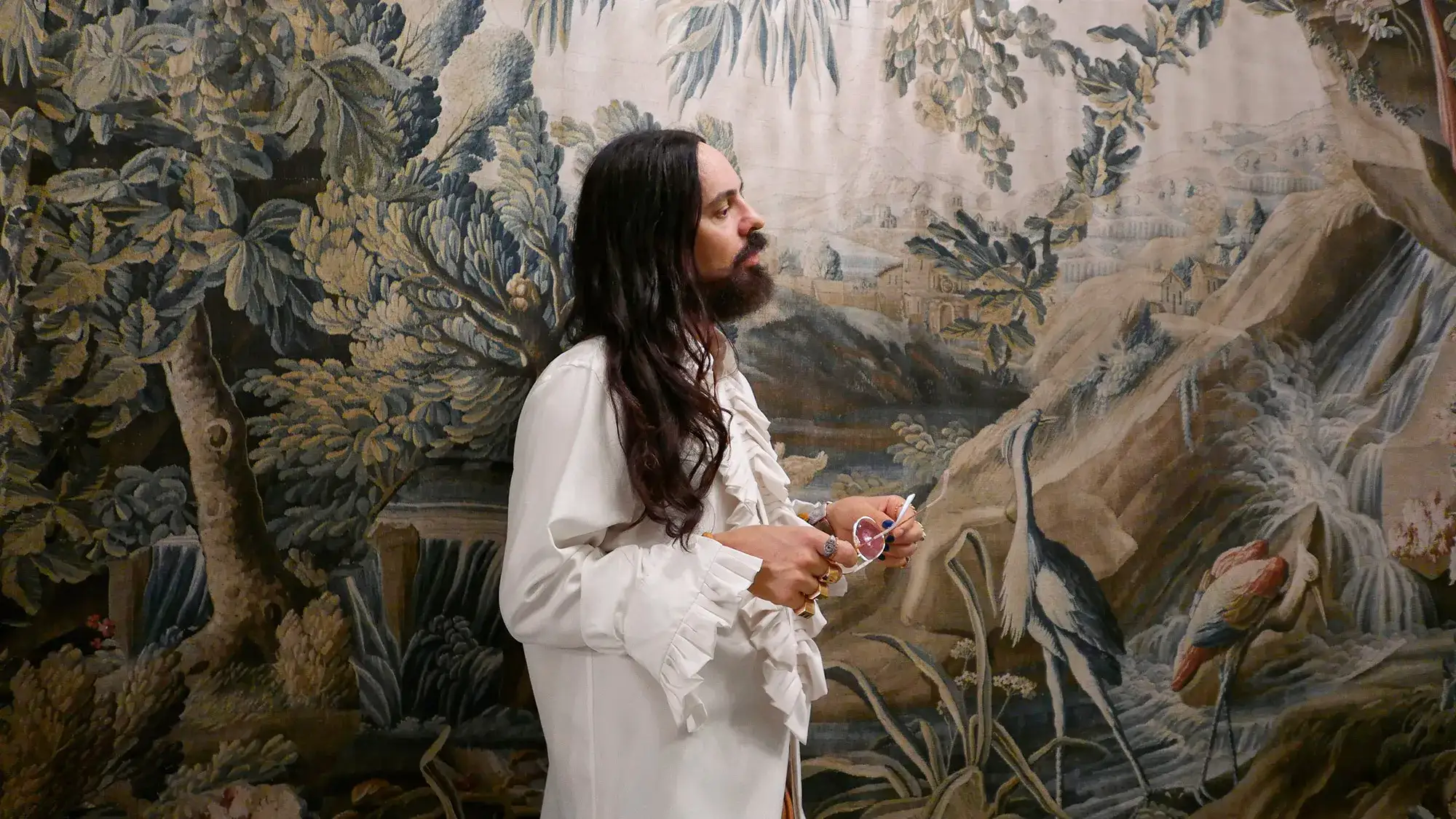 Former Creative Director of Gucci, Alessandro Michele stepped down on Wednesday (Photo Credit: Vanity Fair)